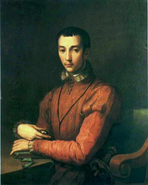 Alessandro Allori Portrait of Francesco de' Medici. China oil painting art